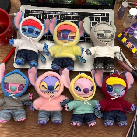 دب ميدالية (لابوبو) ستيتش اصلي رأس متحرك