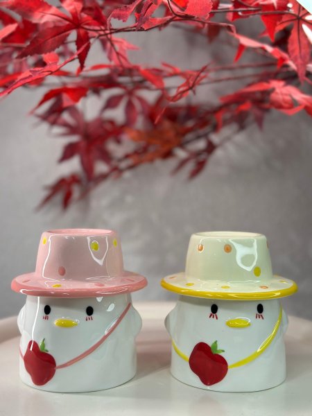 ماج مع طاقيه وشنته كرز