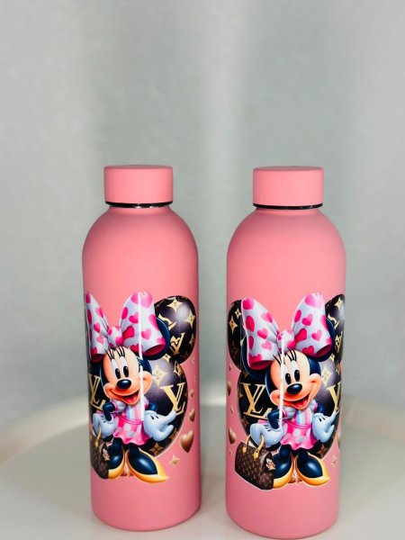 مطرة ثيرموس قصير ميني ماوس lv زهري