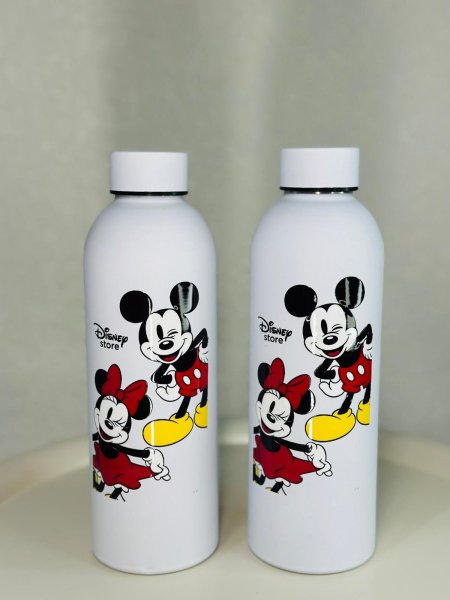 مطرة ثيرموس قصير ميكي ميني stor ابيض