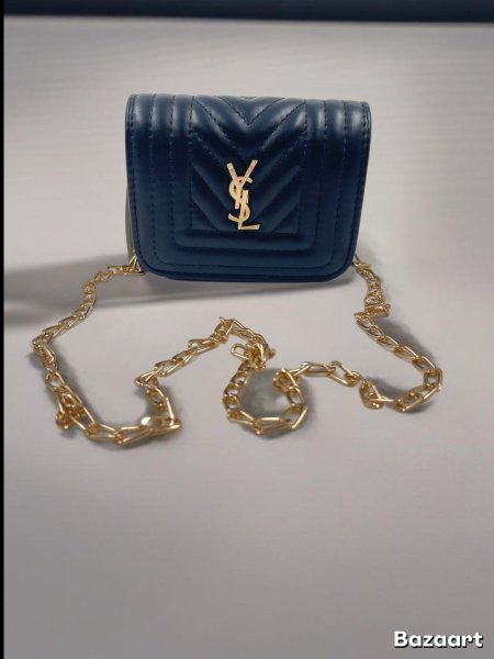 جزدان عيد أطفال YSL (أسود)(9)