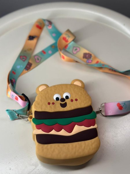 جزدان أطفال _برجر /سيلكون