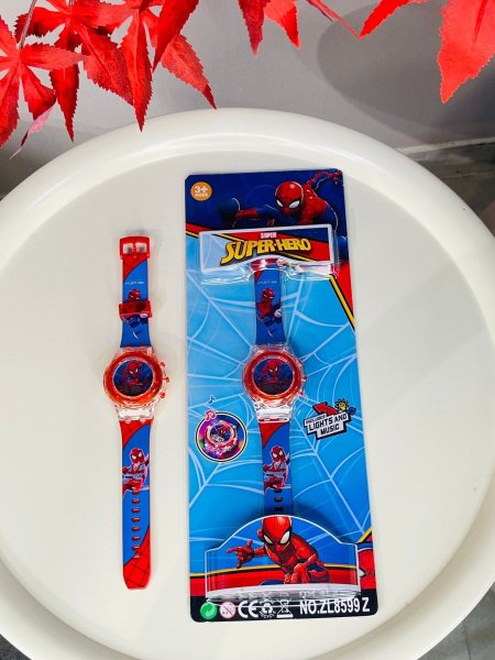 ساعة أطفال سبايدر مان
