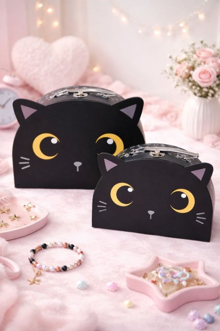 صندوق هدايا قطه 2 قطعه