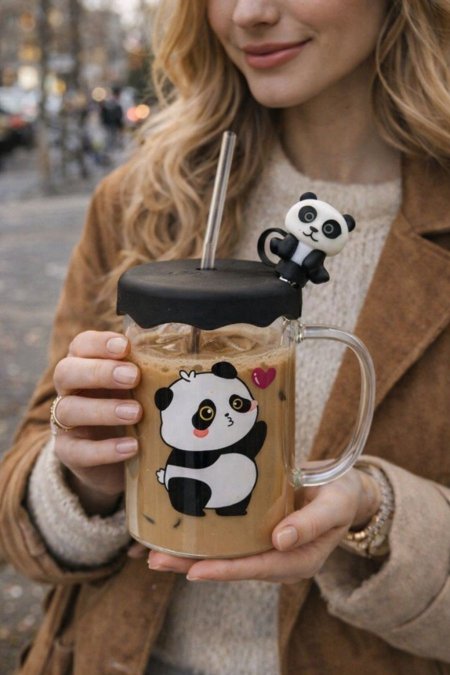 ماج شفاف جلدة باندا