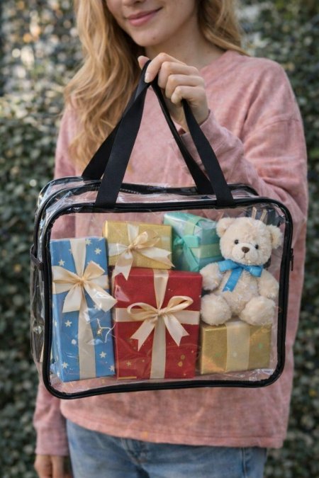 بوكس شنته شفاف للهدايا