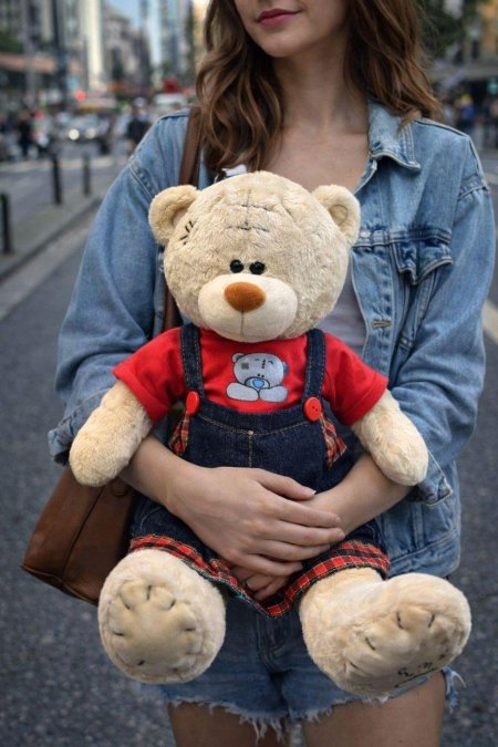 دب تيدي جينز كبير