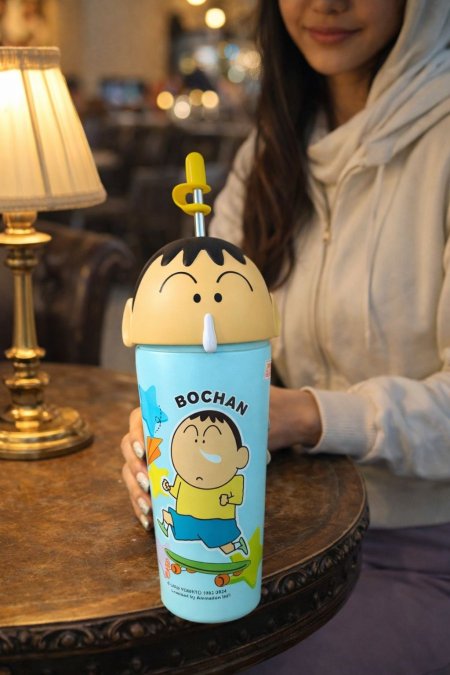 ثيرموس مجسم ازرق