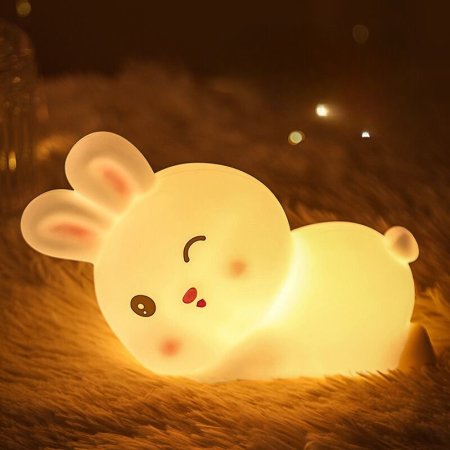 تحف إضاءه أطفال أرنب نائم