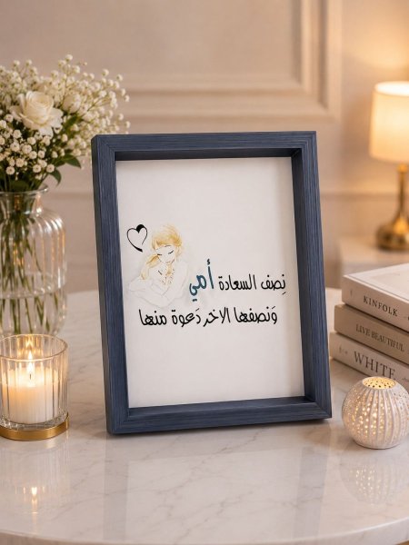 نصف السعادة أمي