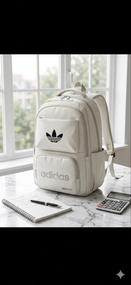 شنط Adidas شباب / صبايا ثقيل (اوف وايت)