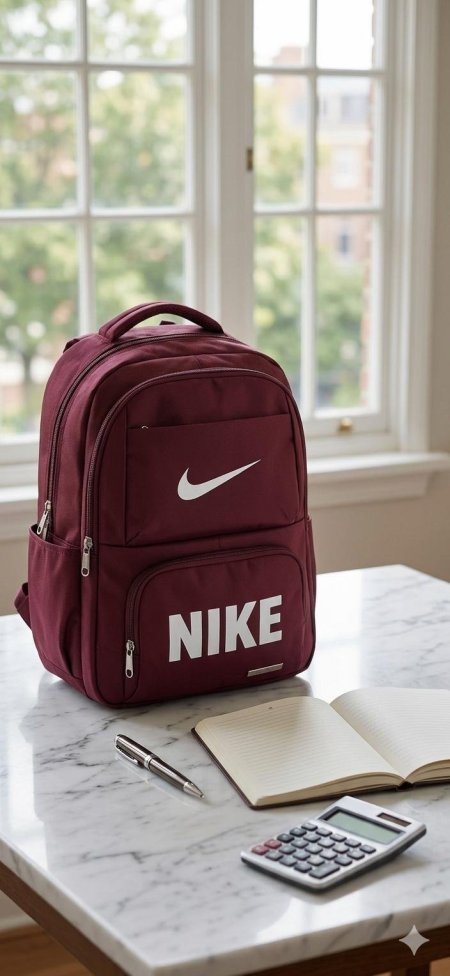 شنط NIKE شباب / صبايا ثقيل (بوردو)