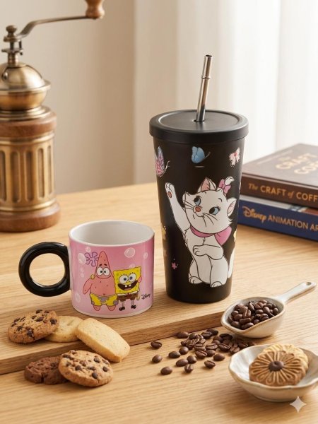 مطرة Disney مع فنجان طقم لولو كاتي