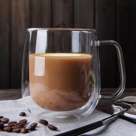 كاسه شفاف دبل جلاس طويل