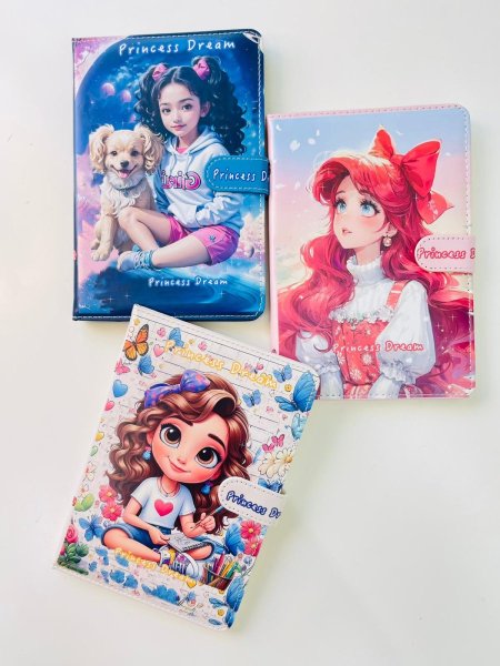 دفتر سلك جلد _ Princess