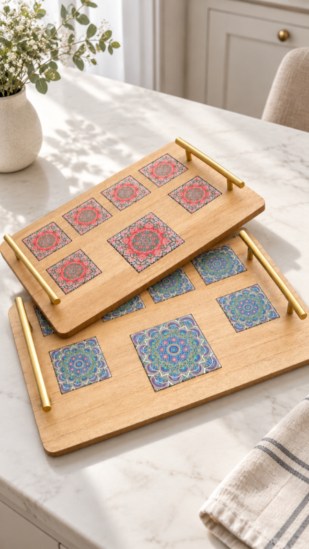 طقم ضيافة - كلاسيكي ٢ قطعة