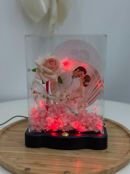 برواز صور مع اضاءة USB