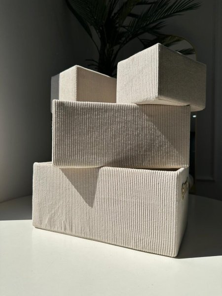 سلة قماش 2قطعه (GR47-4)
