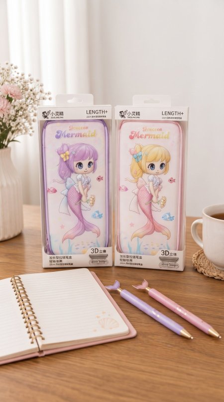 مقلمة 3D حورية البحر