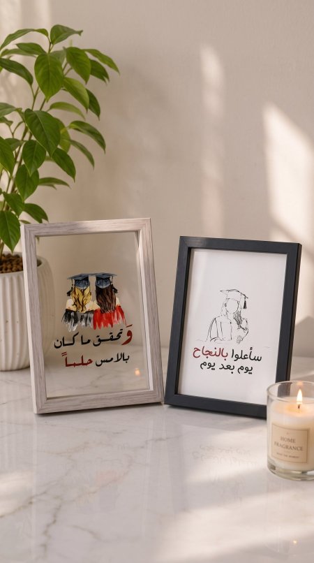 برواز شفاف تخرج