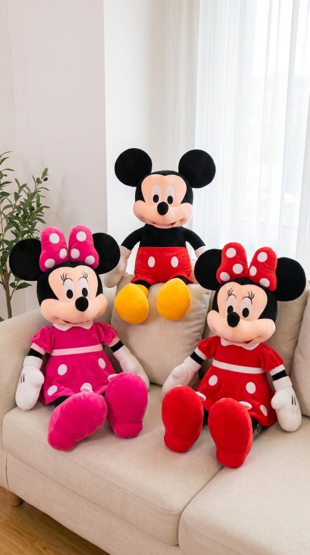 دب Disney ميكي ميني ماوس متر ونصف