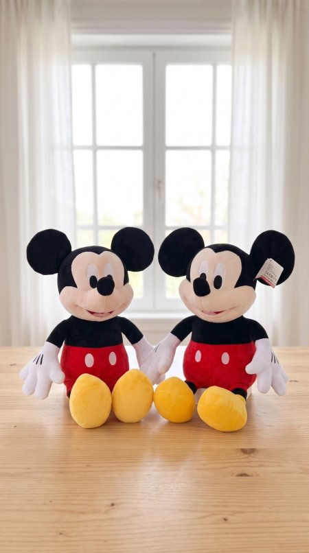 دب Disney ميكي ماووس مع علاقه طبعة 25cm