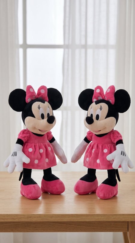 دب Disney ميني ماووس مع علاقه طبعة 25cm