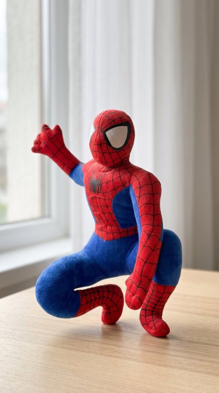 دب Disney سبايدر مان قاعد مع علاقه طبعة 25cm