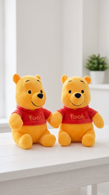 دب Disney دب العسل مع علاقه طبعة 25cm
