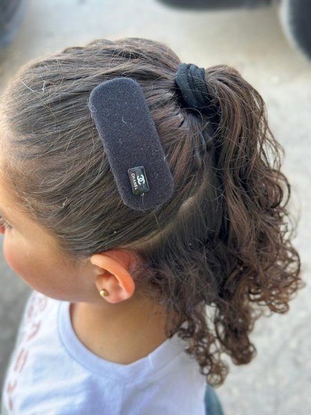 34. مكبس شعر فرو ناعم شانيل (20 قطعه)