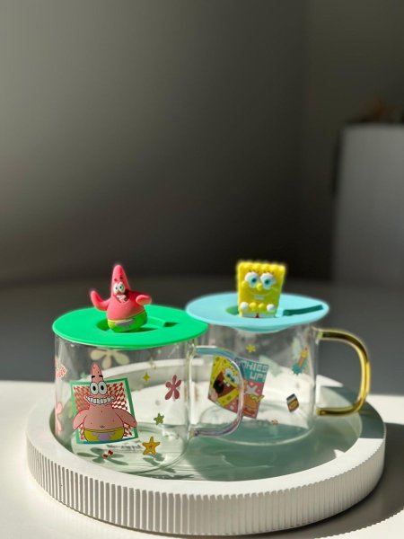 ماج سبونج بوب شفاف عريض