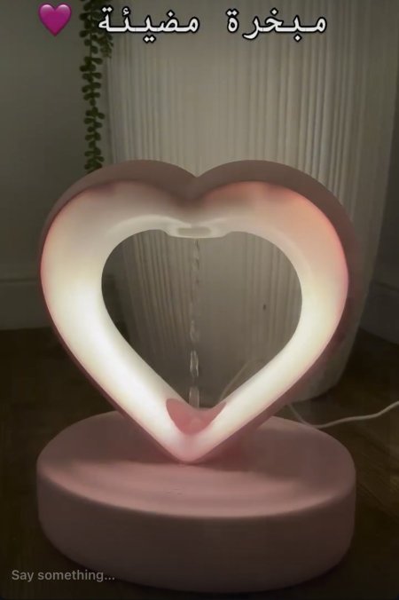 لامب اضائه مع شلال ماء USB