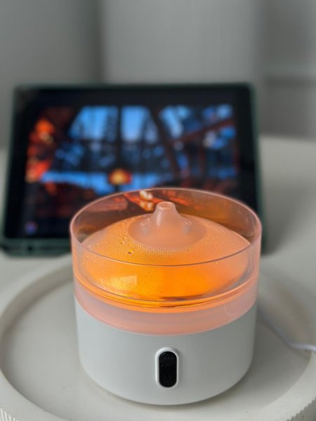 مباخر الكترونية USB مع احجار ملح شفاف