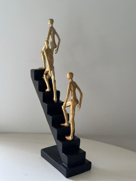 درج تسلق أسود