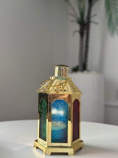 فانوس رمضان مغربي ملون