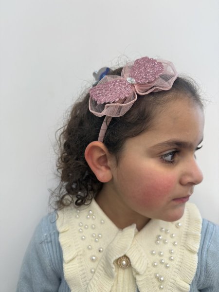 طوق شعر بنات فراشه