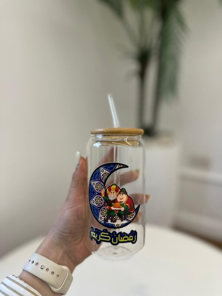 كاسه شفاف "رمضان كريم "فنانيس