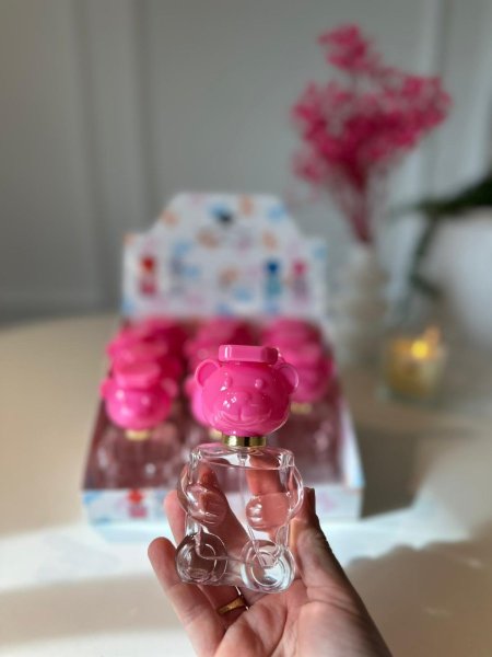 عطر اطفال دب زهري للتوزيعات